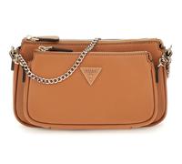 GUESS Noelle II Double Pouch Crossbody Bag Light Cognac