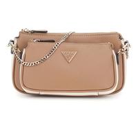 GUESS Noelle II Double Pouch Crossbody Bag Tan Multi