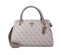 Guess Henkeltasche Noelle II Luxury Satchel (HWBG) dark taupe logo