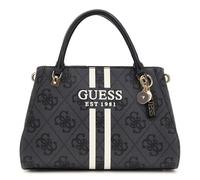GUESS Noelle II Luxury Satchel Bag Coal Logo