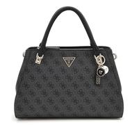 GUESS Noelle II Luxury Satchel Coal Logo
