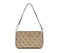 Guess Noelle Mini Schultertasche hellbraun, Lederimitat, Damen