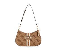 Guess Noelle 4G Logo Schultertasche hellbraun, Lederimitat, Damen