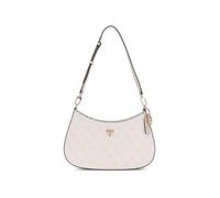 Guess Beuteltasche Noelle II Top Zip Shoulder Bag (HWBG) white logo