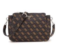 Guess Noelle Q Logo Umhängetasche dunkelbraun, Lederimitat, Damen