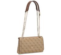 Guess Noelle II Umhängetasche Latte Logo/Brown Damen