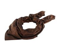 GUESS Noelle Kefiah Scarf 125X125 Brown Logo