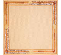 GUESS Noelle Kefiah Scarf 130X130 Latte Logo