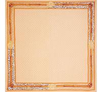 GUESS Noelle Kefiah Scarf 130X130 Latte Logo