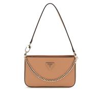 GUESS Noelle Mini Top Zip Shoulder Bag Beige