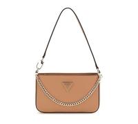 GUESS Noelle Mini Top Zip Shoulder Bag Beige