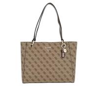GUESS Noelle Noel Tote Latte Logo/Brown