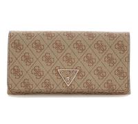 Guess Umhängetasche Noelle XBody Flap Organizer latte logo/brown