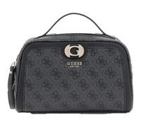 GUESS Orlina Double Zip Travel Tote Coal Logo