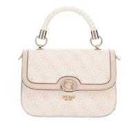 GUESS Orlina Logo Top Handle Flap Bag Sand Logo
