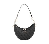 Guess Orlina 4G Logo Schultertasche anthrazit, Lederimitat, Damen