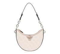 GUESS Orlina Logo Top Zip Shoulder Bag Sand Logo