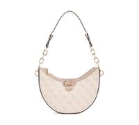 GUESS Orlina Logo Top Zip Shoulder Bag Sand Logo