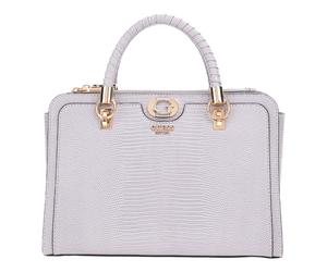 GUESS Orlina Society Satchel Lavendar Grey