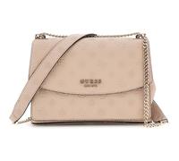 GUESS Phoebe Convertible Xbody Flap Bag Simply Taupe Logo