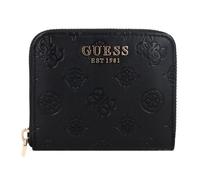 GUESS Phoebe SLG Small Zip Around Wallet S Black Logo