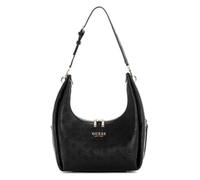 Guess Damen Umhängetasche Hobo Phoebe, 4G- und Peony-Logo, mehrfarbig schwarz, T.U.