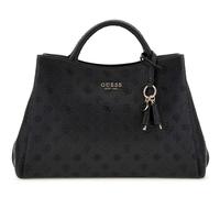 GUESS Phoebe Large Girlfriend Satchel Black Logo