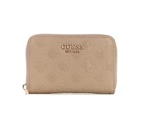 GUESS Phoebe SLG Medium Zip Around Wallet M Simply Taupe Logo