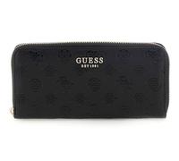 Guess Geldbörse Phoebe SLG Große Zip-Around L Schwarz mit Logo