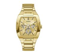 Guess Uhr Phoenix – Edelstahl 43 mm, Edelstahlband Gold, Datum, 5 bar – Damen & Herren