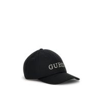 GUESS Plain Gabardine Baseball Cap BLA - Black One Size