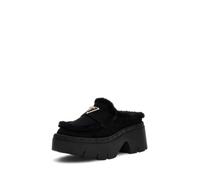 GUESS Plateauschuhe mit Kunstleder, dicke Sohle, Schwarz, Chunky-Stil, Schwarz , 36 EU