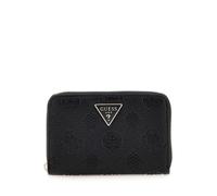 GUESS - Portemonnaie Cresidia Slg Medium Zip Around Black Schwarz