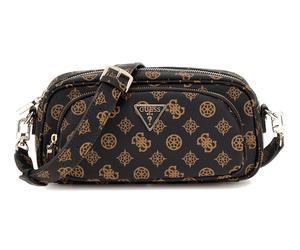 GUESS Power Play Camera Crossbody Mocha Logo