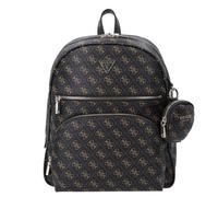 Guess Rucksack Power Play dunkelbraun – Lederimitat, Damen, 13L