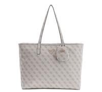 Guess Power Play II Large Tech Tote dark taupe logo