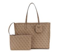 GUESS Power Play II Large Tech Tote Latte Logo