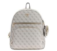 Guess Power Play II Lrg Tech Bckpck dark taupe logo