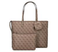 Guess Shopper Power Play II Large Tech Tote (HWSL) latte logo