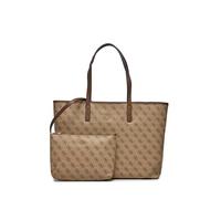 Guess Power Play Large Tech Tote latte logo