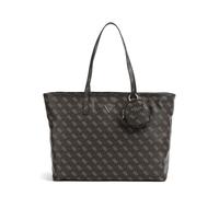 Guess Power Play Shopper dunkelbraun, Lederimitat, Damen