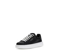 Guess Pravi Sneaker Cupsole Low Sneaker Herren, Schwarz, 45 EU