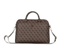 Guess PU 4G Triangle Logo Notebook-Tasche 13/14/15" Braun