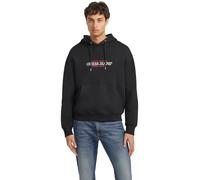 Guess Jeans America Trad Regular Fit Kapuzenpullover S Jet Black A996