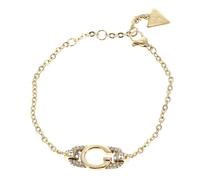 GUESS Armband Oh My G JUBB04510JWYGS Logo & Kristalle Gelbgold