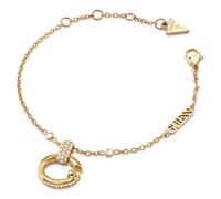 Guess OH MY G Damen-Armband, Talla única, Edelstahl, Kristall