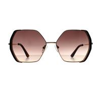 Guess Quadratisch Damen Gold Braun Braun Farbverlauf GF0387 Einheitsgröße