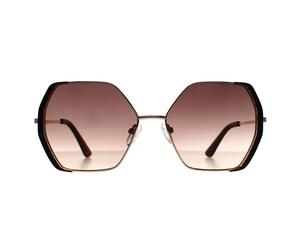 Guess Quadratisch Damen Gold Braun Braun Farbverlauf GF0387 Einheitsgröße