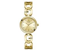 Guess quarz goldfarbenem damen uhr mit goldfarbenem zifferblatt und edelstahl armband one_size Gold