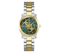 Guess Armbanduhr Annette GW0861L4 Quarz Edelstahlarmband bicolor silber/gold Damen